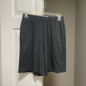 Casual Cotton Lounge Shorts Black